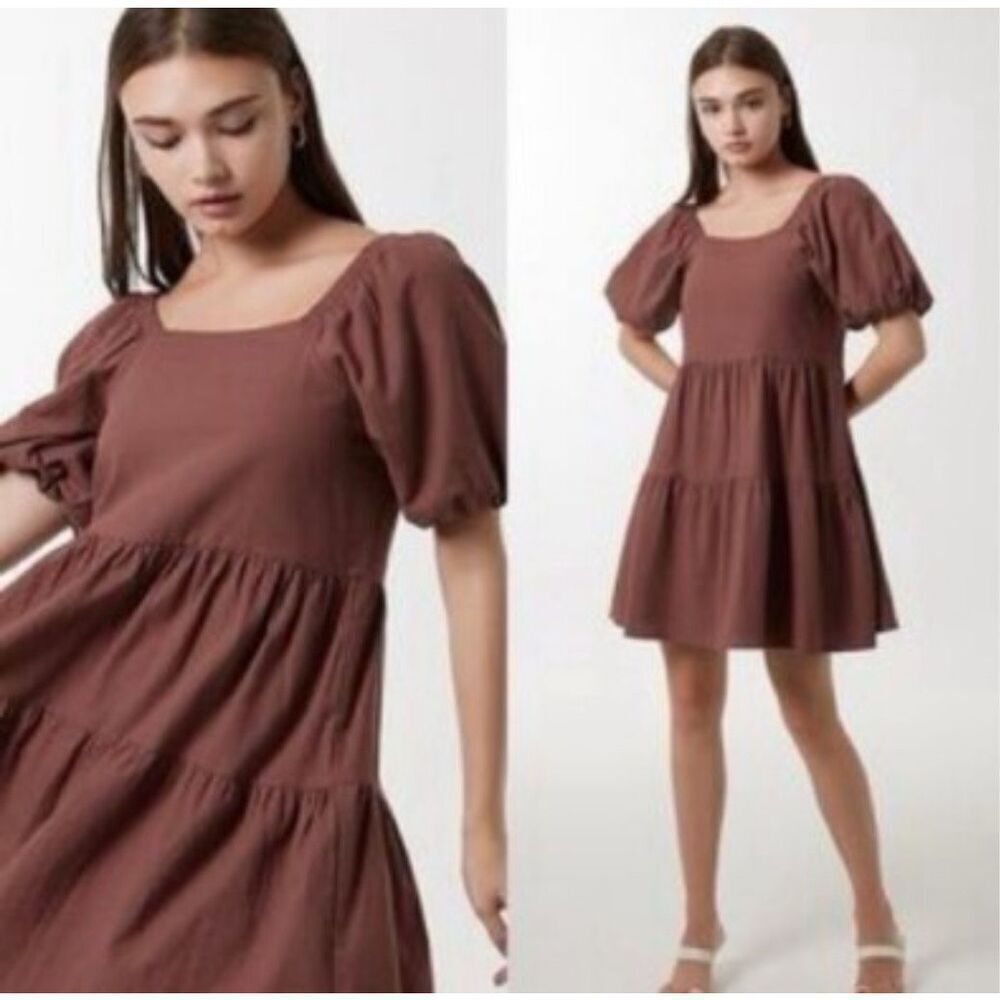 Nwot House of Harlow linen blend dress, XS $98